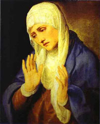 Mater Dolorosa by Titian